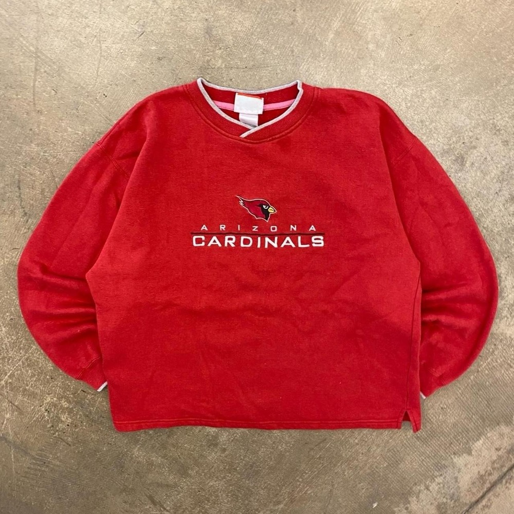 Vintage Arizona Cardinals NFL Football 90s Sweatshirt Crewneck Size Large